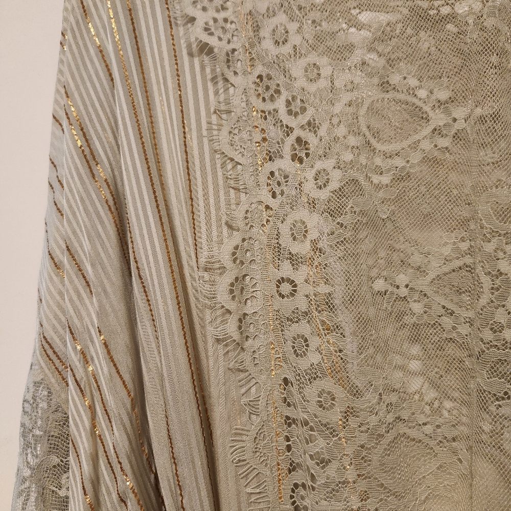 ANTHROPOLOGIE Lace Kaftan And Pleated Duster W/ TAG - Picture 9 of 11